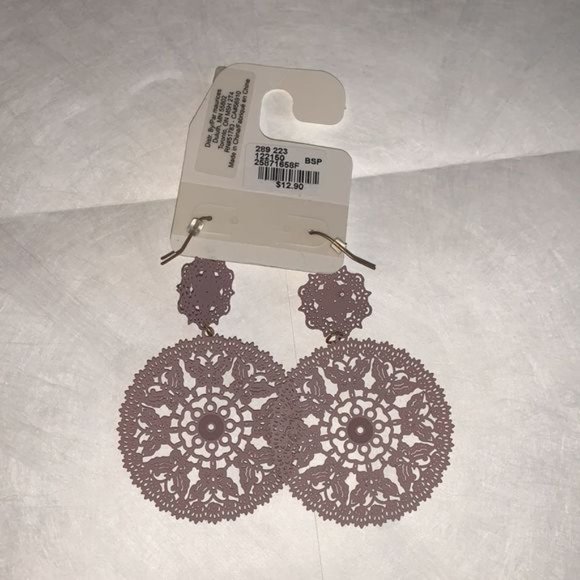 Jewelry - NWT Maurice’s purple earrings.